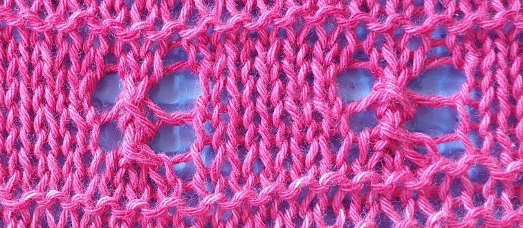 Cosy Moments Shawl 縁編み仕上げ